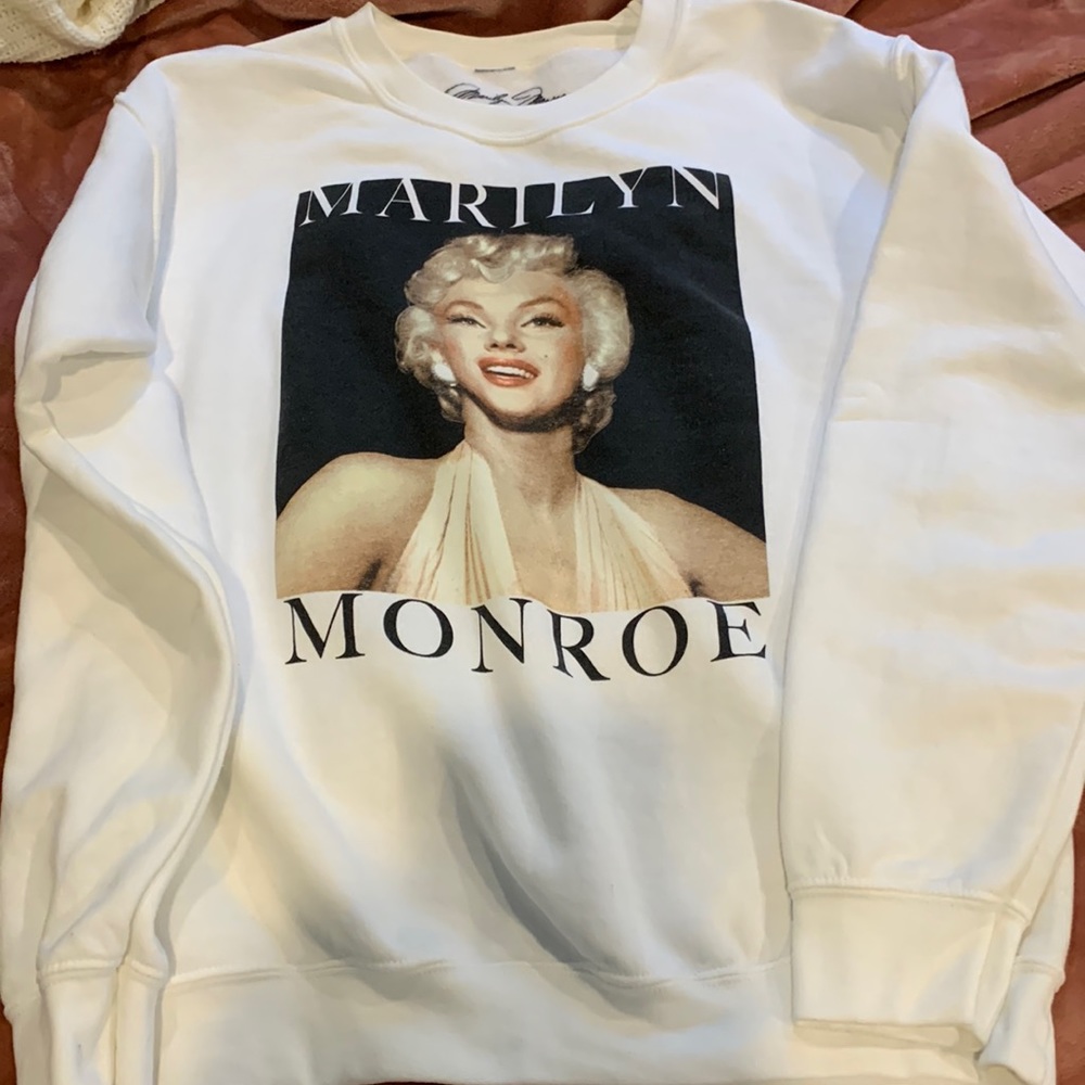 Graphic crew neck (Marilyn Monroe)